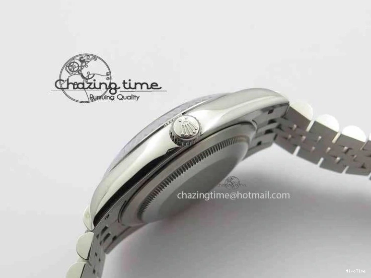 MiroTime 0326 DateJust II 41mm BP Maker Best Edition Gray Diamonds Dial On New Version Jubilee Bracelet A Breathable 3626